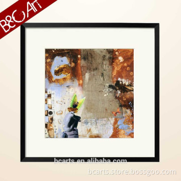 Characteristic abstract people art painting